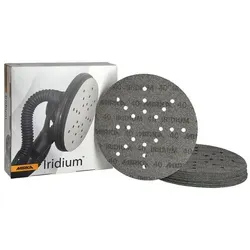 Mirka Iridium 225mm Grip 24L P180 25/Pack - Zubehör für Elektrowerkzeug, mit innovativer Precision Coating-Technologie für längere Lebensdauer und überlegene Schleifleistung.