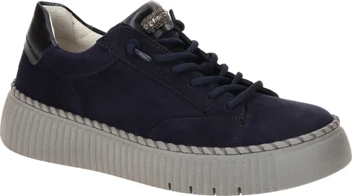 Gabor Damen Low-Top Sneaker - Best Fitting für optimalen Komfort - Damen-Sneaker mit Lack-Obermaterial und Leder-Innenfutter, ideal für den Alltag und Freizeit. Der Best Fitting sorgt für eine perfekte Passform und höchsten Tragekomfort.