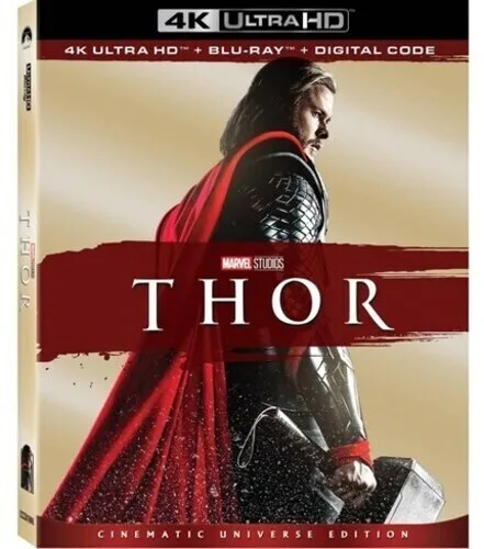 Thor [New 4K UHD Blu-ray] With Blu-Ray, 4K Mastering, Ac-3/Dolby Digital, Dolb
