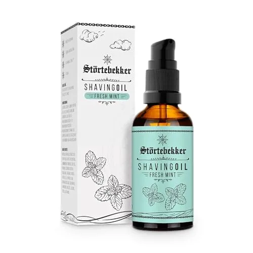 Störtebekker® Premium Rasieröl für Rasurvorbereitung - Rasur der Konturen - 50ml Shaving Oil - Rasier Öl Herren mit angenehmen Duft - After Shave Herren - Hochwertige Inhaltsstoffe - Made in Germany