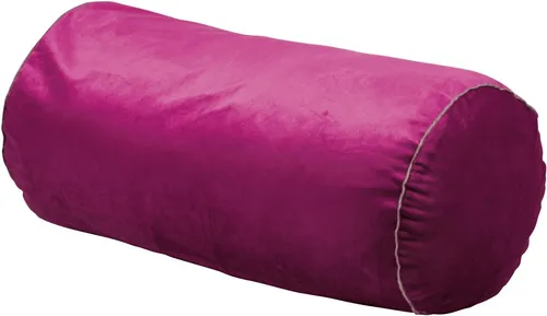 Pad Dekokissen "Elegance" in Berry, 25cm x 50cm - Stylisches Zierkissen in unifarbenem Design, ideal zur Verschönerung Ihres Wohnraums. Pflegeleicht und maschinenwaschbar bei 30°C.