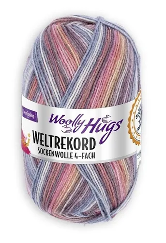 WOOLLY HUGS WOLLE WELTREKORD SOCKENWOLLE 100 g FARB NR 03