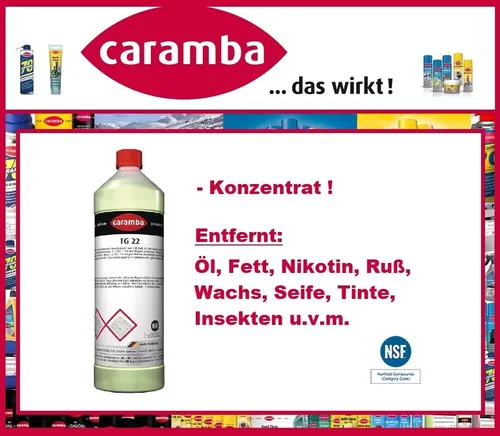 CARAMBA Industriereiniger TG 22 Konzentrat 1L univers.Spezialreiniger alkalisch