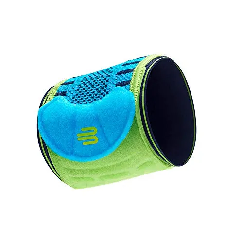 Bauerfeind Handgelenk Bandage „Wrist Strap“ – Stabilisierend für Sport - Unisex Handgelenkbandage (Gr. S/M) für Fitness und Kraftsport, bietet Stabilität und schützt vor Überbelastungen, hohe Bewegungsfreiheit und Tragekomfort, Maschinenwaschbar und Made in Germany.