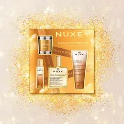 NUXE Geschenkset 25 Huile Prodigieuse - Arzneimittel und Pflege, luxuriöses Geschenkset für strahlende Haut und Haare mit der ikonischen Huile Prodigieuse.