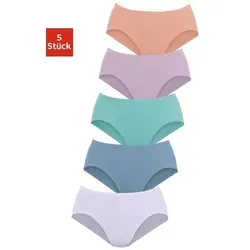 petite fleur Jazz-Pants Slips (5er-Pack) aus weicher Pikee-Qualität blau|bunt 34