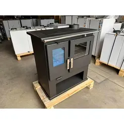 EEK A+ - Verso CS Küchenofen Kaminofen Holzherd Rauchrohr rechts 7.7 kW BImschV Stufe 2