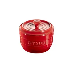 Staub Salzbehälter 0.25 l – stilvolle Aufbewahrung für Ihre Gewürze - Vorratsbehälter für Küche, aus hochwertigem Material, ideal zur stilvollen Aufbewahrung von Salz und anderen Gewürzen.
