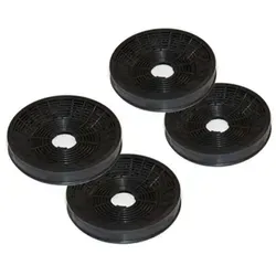 Aktivkohlefilter für Silverline AF 100 - 2 Paar - Dunstabzugshauben Zubehör, idealer Geruchsfilter für frische Luft in Ihrer Küche, passend für Silverline AF 100, einfache Installation über dem Kochbereich.