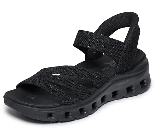 Skechers SLIP-INS GLITTER KNIT W ARCH FIT BLACK Sneaker 37 EU - Stylische Sneaker in Größe 37 EU, Farbe BLACK. Der bequeme Arch Fit sorgt für optimalen Tragekomfort und eignet sich ideal für den Alltag.