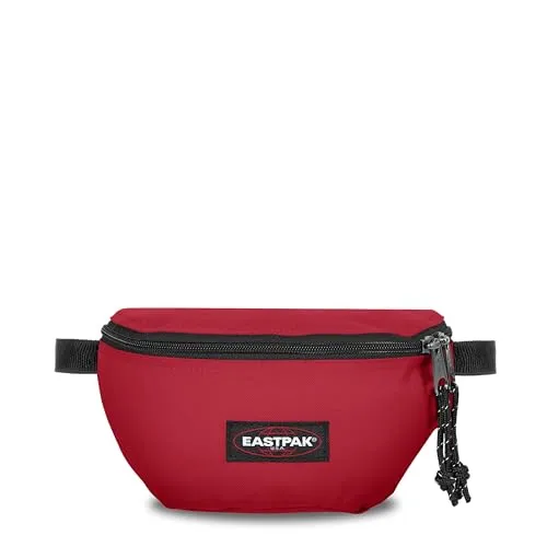 Eastpak Bauchtasche Springer - scarlet red EK0000741O91 - Gürteltasche mit verstellbarem Hüftgurt, ideal für das Allernotwendigste, ausgestattet mit 1 Hauptfach und reflektierenden Bändchen für mehr Sichtbarkeit.