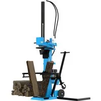 Güde 2059 GHS 1000/10 TE-A Holzspalter - Holzspalter mit 10 Tonnen Spaltkraft, ideal für effizientes Spalten von Holz, mobil durch integrierte Räder und leistungsstark mit 3700 W.