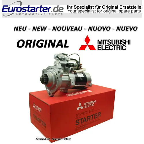 Original Anlasser Mitsubishi M000T39071 für Fiat & Chrysler - Hochwertiger Anlasser für Fiat und Chrysler, ideal für leichte Anwendungen und zuverlässigen Start. Perfekt für verschiedene Maschinen und Fahrzeuge.