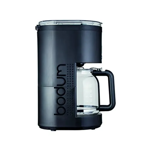 Bodum Bistro Programmierbare Filterkaffeemaschine, 900W - Entdecken Sie die Bodum Bistro Kaffeemaschine mit 900 W – für bis zu 12 Tassen köstlichen Filterkaffee auf Knopfdruck. Mit innovativer Handbrause-Technologie für volles Aroma und 24-Stunden-Programmierung für perfekten Genuss.