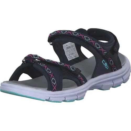 CMP Damen ALMAAK WMN Hiking Sandale, Antracite-Acqua, 41 EU - Wanderschuhe mit bequemer Laufsohle und Klettverschluss für optimalen Halt bei Outdoor-Aktivitäten.
