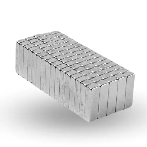 STRONG MAGNETS Neodym Würfel-Magnet - Extra stark - 50 Stück - 10mm x 3mm x 2mm - Für Magnettafel, Kühlschrank, Whiteboard, Pinnwand, Büro