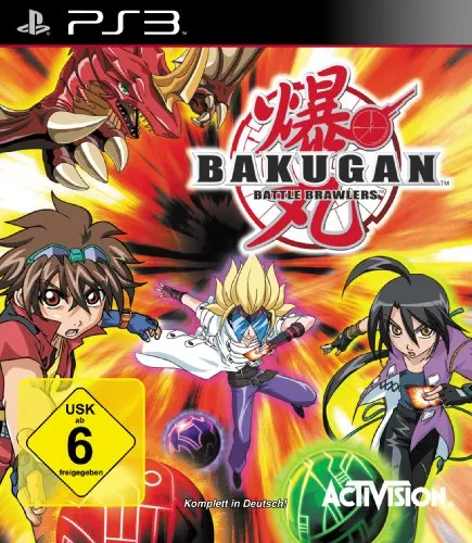 Bakugan: Battle Brawlers von Activision | Neu für PS3 - Game für Sony PlayStation 3, Action & Abenteuer, USK ab 6 Jahren - Erlebe spannende Kämpfe mit den beliebten Bakugan!