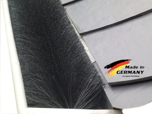 Meter Dachrinnenbürste Ø 12 cm - 10 Stück, selbsthaltend und made in Germany - Entwässerung: 10 praktische Dachrinnenbürsten, die Laub abhalten und Verstopfungen verhindern. Besonders dichte Borsten schützen zuverlässig Ihre Dachrinne und Photovoltaikanlage.