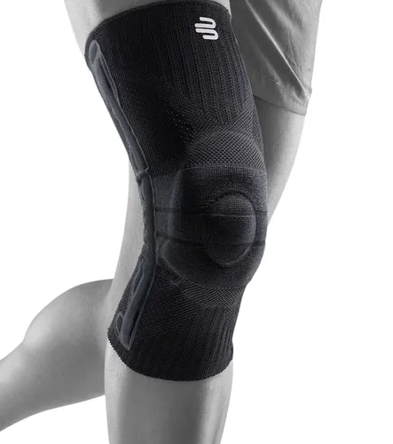BAUERFEIND Kniebandage „Knee Support“ XL - Optimaler Schutz beim Sport - Bandagen & Orthesen - Die leichte, atmungsaktive Kniebandage mit Silikonring verbessert die Gelenkkoordination und schützt vor Überlastung, ideal für aktive Sportler.