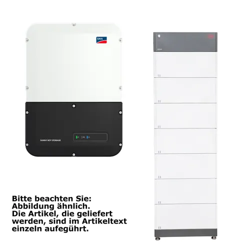BYD Sunny Boy Storage 3.7 – Flexibles Energiespeicher-System - Powerstations mit 5120 Wh Kapazität, erweiterbar und ideal für nachhaltige Energieversorgung in Ihrem Zuhause.