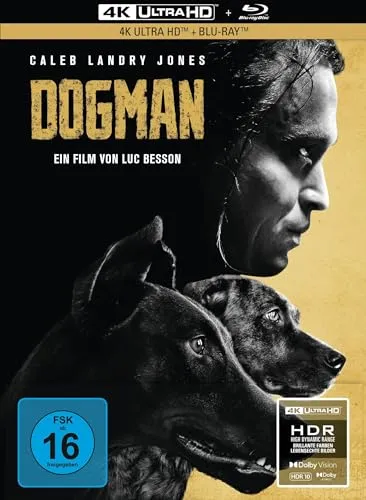 DogMan - 2-Disc Limited Collector's Edition im Mediabook - Cover A (UHD-Blu-ray + Blu-ray) - Filme in limitierter Auflage, inklusive UHD-Blu-ray und Blu-ray, ideal für Sammler und Fans von hochwertigen Editionen.