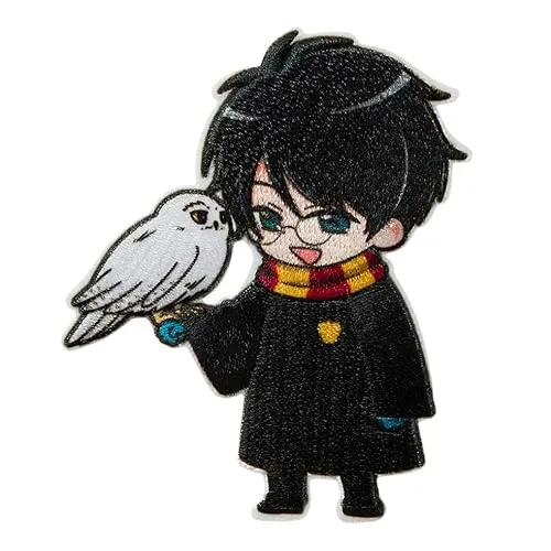 Mono Quick Harry Potter Applikationen, Bügelbild, Patches, Aufnäher, Aufbügler - Hermine, Ron (16088 - Harry Potter)
