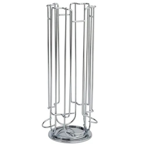 Kapselspender Edelstahloptik drehbarer Kaffeepad-Spender 24 Dolce Gusto Kapseln