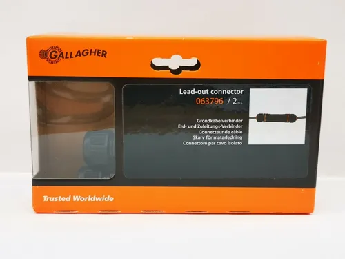 GALLAGHER Erd- und Zuleitungsverbindung 2 Stück Lead-out connector 2 PCS. 063796
