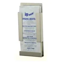 ingo-man® plus HB 1 Hygienebeutelspender 311500 - Sonstige Badaccessoires - Praktischer Hygienebeutelspender aus eloxiertem Aluminium, ideal für die Wandmontage und stets griffbereit.