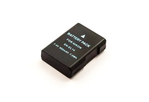 AGI Akku für Nikon D3300 - Hochwertiger Li-Ion Akku - Batterien & Akkus - Hochwertiger kompatibler Li-Ion Akku mit 7,2 Volt und 900 mAh, ideal für längere Foto-Sessions mit der Nikon D3300.