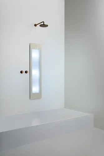 Sunshower Round line Medium Plus Sand IR + UV (H140 x B33 x T12 cm)