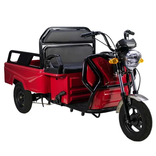 Cargo Compact Elektro Lastenrad VT5-Mini 25km/h Rot - Elektromobil für Erwachsene, mit Straßenzulassung und einer Reichweite von bis zu 60 km. Ideal für den Transport von Lasten bis 353 kg und ausgestattet mit leistungsstarker LED-Beleuchtung.