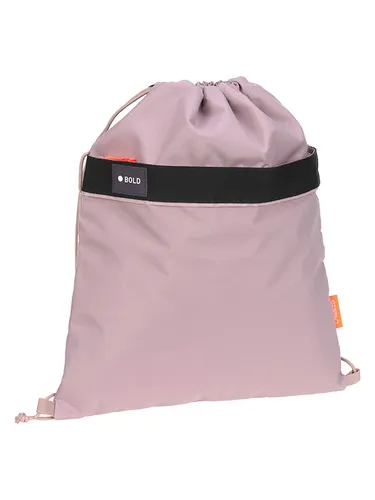 LÄSSIG Turnbeutel School String Bag Bold, Mauve - Beutelrucksäcke mit praktischem Zugbandverschluss, ideal für Schule und Freizeit, leicht und stylisch in trendigem Mauve.