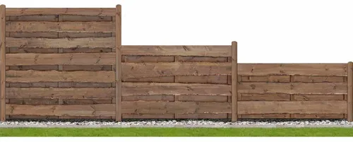 WOODTEX Braun Sichtschutzzaun 180x180 cm aus Kiefer mit Montage Set - Gestalten Sie Ihren Garten mit dem WOODTEX Sichtschutzzaun aus massiver Kiefer. Ideal für mehr Privatsphäre und einfache Montage. Robuste Qualität und ansprechendes Design für jeden Außenbereich.