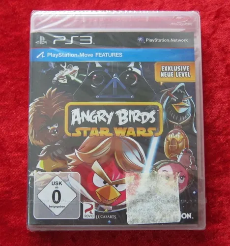 Angry Birds: Star Wars für PS3 - Neu & Versiegelt - Games: Spannendes Spiel mit intergalaktischen Abenteuern, ideal für Fans der Angry Birds Reihe auf der PlayStation 3.
