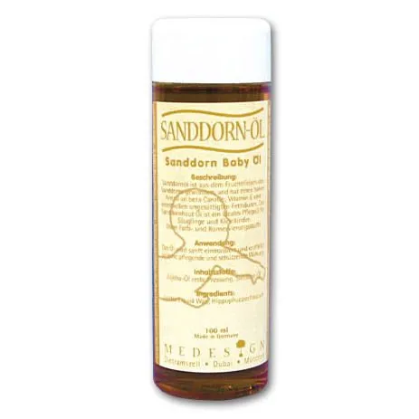 Sanddornöl - Hochwertiges Naturheilmittel - Arzneimittel zur Unterstützung der Hautgesundheit, reich an essentiellen Fettsäuren und Antioxidantien, ideal für die ganzheitliche Pflege.