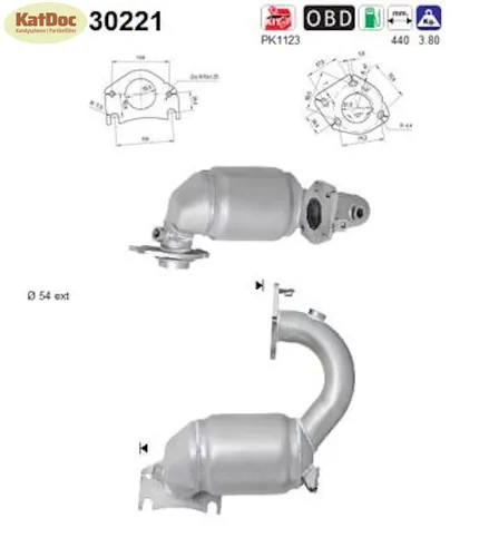 ✅ Katalysator für Renault Clio, Modus, Twingo, Wind - Euro 5 - Katalysator für Renault-Modelle, 100% passgenau, einfach zu ersetzen ohne Bohren. Ideal für Euro 5 Fahrzeuge, inklusive Montagezubehör und 2 Jahre Herstellergarantie.
