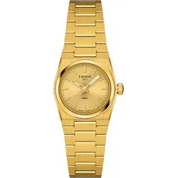 Tissot PRX T137.010.33.021.00 - Elegante Armbanduhr - Armbanduhren mit 25 mm Durchmesser, 316L-Edelstahlgehäuse und kratzfestem Saphirglas. Ideal für stilbewusste Träger, wasserdicht bis 10 bar.