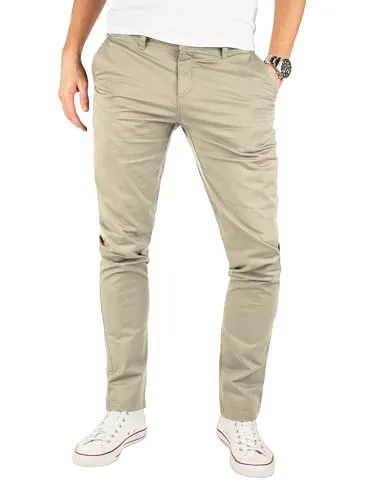Yazubi Chino Herren Hose - Modell Kyle, Beige (Plaza Taupe 161105) - Modische Yazubi Chino Kyle für Casual & Office-Looks. Bequemer Slim-Fit-Schnitt aus Stretch-Baumwolle für optimalen Tragekomfort und Bewegungsfreiheit. Praktische Taschen und langlebige Qualität machen sie zur idealen Wahl für jeden Tag.