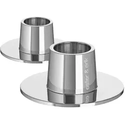 Ester & Erik Kerzenhalter Medium Ø6 cm Silver