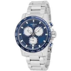 Tissot T1256171104100 Herrenchronograph - Herren-Sportuhr mit robustem Edelstahl-Gehäuse, präzisem Chronographen und stilvollem Design – ideal für sportliche Aktivitäten und den Alltag.