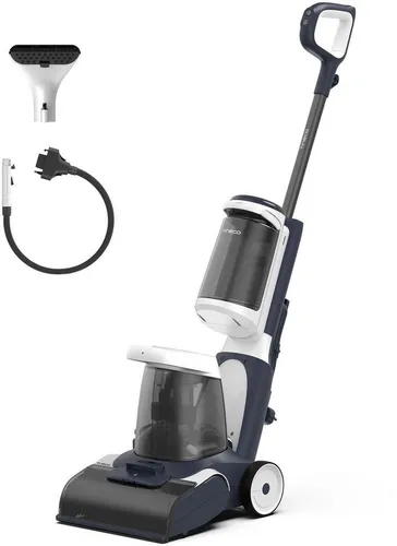 TINECO iCarpet Teppichreinigungsgerät beutellos 1300W - Bodenstaubsauger mit starkem 1300W Motor, beutellos und HEPA-Filter für allergiefreie Luft – ideal für gründliche Teppichreinigung.