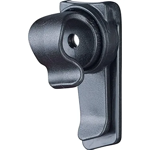 EVOC MAGNETIC TUBE CLIP für Trinkschlauchbefestigung (feste Position des Trinkschlauchs, Befestigung an Hüftgurt, Rucksack oder Weste, extra starker Magnet, passt für EVOC-Trinksysteme), Schwarz