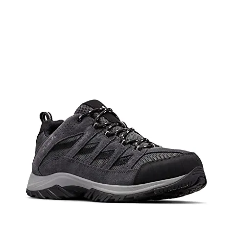 Columbia Crestwood Wanderschuh für Herren, Columbia Grey (011) 14 - Wanderschuhe für Herren mit robustem Wildleder und Textil, Techlite Mittelsohle für optimalen Komfort und Omni-Grip Sohle für besten Halt auf jedem Terrain.