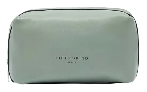 Liebeskind Berlin Kulturbeutel Hera Pouchette forest green - Portemonnaies - Stilvoller Kulturbeutel mit Reißverschluss, ideal für Kosmetik und Make-up, bietet praktisches Innenfach für optimale Organisation.