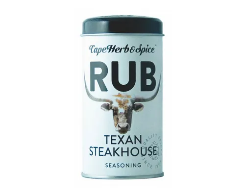 Cape Herb and Spice Gewürz, Cape Herb and Spice Rub Texan Steakhouse Gewürzsalzmischung 100g