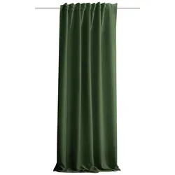 Xxxl Lärmschutzvorhang Acustico, Olivgrün, 135x245 cm - Gardinen – 3-in-1-Funktionsvorhang mit Verdunkelungseffekt, thermischem Fleece für optimale Wärmeisolierung und Lärmschutz, ideal für ruhige Wohnräume.