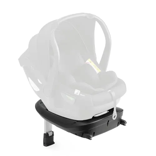 Hauck Drive N Care Base Black - Isofix-Base für Hauck Drive N Care Babyschale, geprüft nach i-Size-Norm und mit einfachen Installationsindikatoren für maximale Sicherheit im Auto.