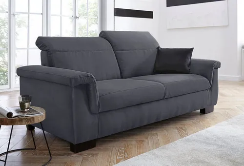 DOMO collection 2,5-Sitzer Sully, wahlweise mit Rückenverstellung