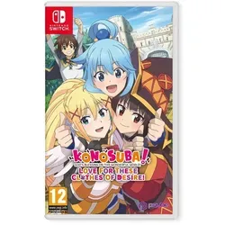 KonoSuba God's Blessing on this Wonderful World - Love For These Clothes Of Desir - PC- & Videospiele, actionreiches Abenteuer auf Nintendo Switch mit humorvollen Charakteren und fesselnder Story.
